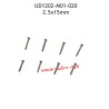 2.5X15MM TM Hexagon Socket Flat Round Head Self Tapping Screws M01-020 for UDIRC UD1202 RC Car