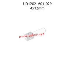4x12mm Hexagon Socket Set Screws with Long Cylindrical Ends M01-029 for UDIRC UD1202 RC Car