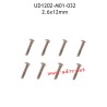2.6X12MM TB Hexagon Socket Flat Round Head Self Tapping Screws M01-032 for UDIRC UD1202 RC Truck