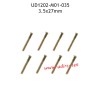 3.5X27MM Hexagon Socket Flat Head Self-Tapping Screws with Half Threads M01-035 Parts for UDIRC UD1202 RC Truck