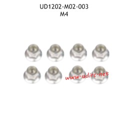 M4 Lock Nut M02-003 Parts for UDIRC UD1202 RC Truck