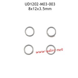 8X12X3.5MM Bearings M03-003 Parts for UDIRC UD1202 RC Truck