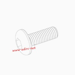 UDIRC UCX2405 Parts 2x6mm TM Hexagon Socket Button Head Machine Screw UCX24-S005