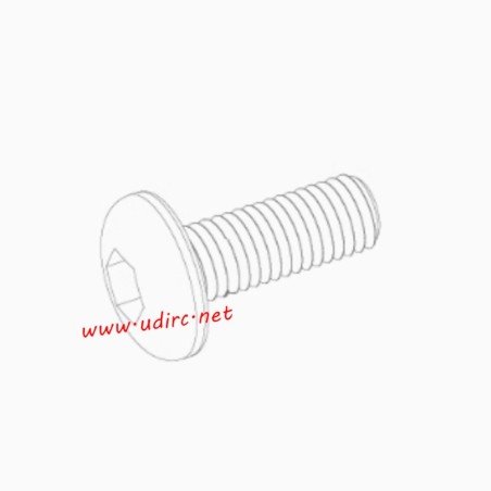 UDIRC UCX2405 Parts 2x6mm TM Hexagon Socket Button Head Machine Screw UCX24-S005