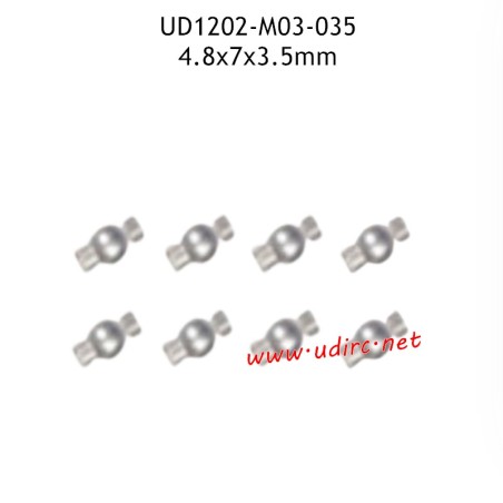 4.8X7X3.5MM Ball Head M05-035 Parts for UDIRC UD1202 RC Truck