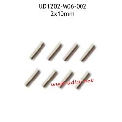 2X10MM Mini Pins Parts for UDIRC UD1202 RC Truck