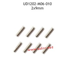 2X9MM Mini Pins M06-010 Parts for UDIRC UD1202 RC Truck