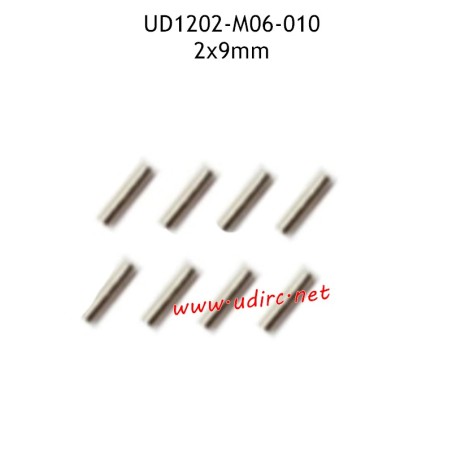 2X9MM Mini Pins M06-010 Parts for UDIRC UD1202 RC Truck
