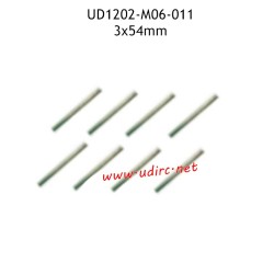 3X54MM Metal Shaft M06-011 Parts for UDIRC UD1202 RC Truck