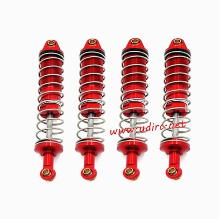 UDIRC 1202 Upgrade Parts Front and Rear Shock Absorber Red UD1202-U002
