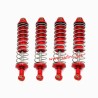 UDIRC 1202 Upgrade Parts Front and Rear Shock Absorber Red UD1202-U002