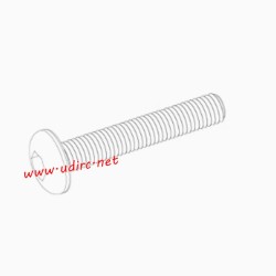 UDIRC UCX2405 Parts 2x15mm TM Hexagon Socket Button Head Machine Screw UCX24-S011