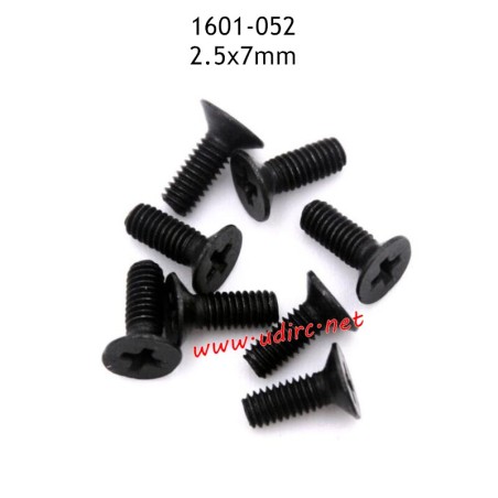 UDIRC UD1601 RC Truck Parts 2.5x7mm KM Screws 1601-052