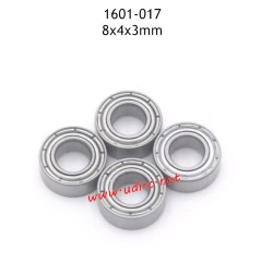 UDIRC UD1601 RC Truck Parts 8X4X3MM Ball Bearing 1601-017