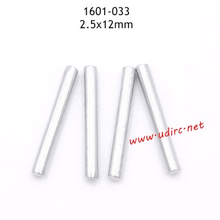UDIRC 1601 RC Car Parts 2.5X21mm Shaft 1601-033