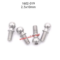 UDIRC UD1602 Parts 2.5x10mm Pivot Balls 1602-019