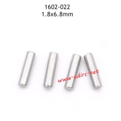 UDIRC UD1602 RC Car Parts 1.8x6.8mm Shaft 1602-022