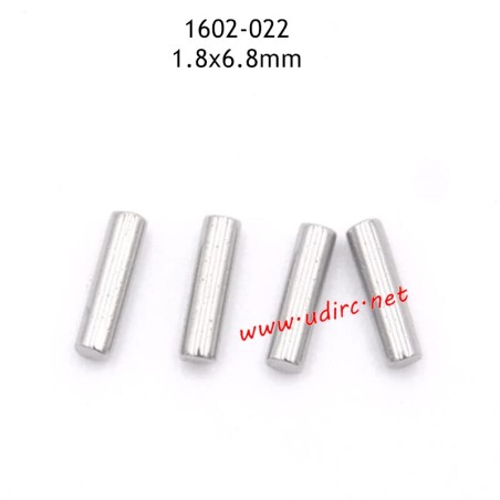 UDIRC UD1602 RC Car Parts 1.8x6.8mm Shaft 1602-022