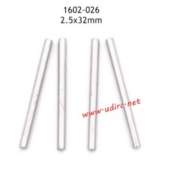 UDIRC UD1602 RC Truck Parts 2.5X32mm Shaft 1602-026