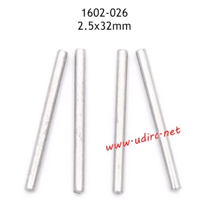 UDIRC UD1602 RC Truck Parts 2.5X32mm Shaft 1602-026
