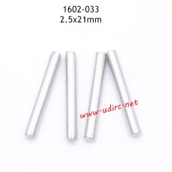 UDIRC UD1602 RC Truck Parts 2.5X21mm Shaft 1602-033