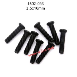 UDIRC UD1602 RC Truck Parts 2.5X10mm KM Screws 1602-053