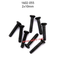 UDIRC UD1602 RC Truck Parts 2X10mm PB Screws 1602-055