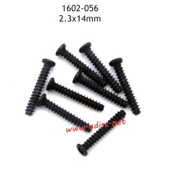 UDIRC UD1602 RC Truck Parts 2.3X14mm PB Screws 1602-056