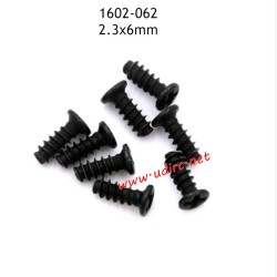 UDIRC UD1602 RC Truck Parts 2.3X6mm PB Screws 1602-062