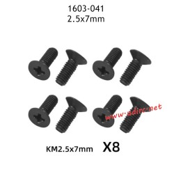 2.5X7MM KM Screws Parts for UDIRC UD1603 RC Truck 1603-041