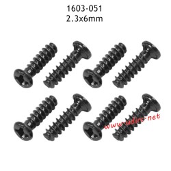 UDIRC UD1603 Parts 2.3X6MM PB Screws 1603-051