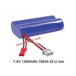 UDIRC UD1603 Parts 7.4V 1200mAh 18650 Battery 1603-012