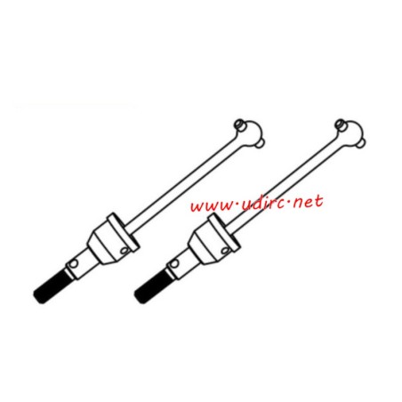 UDIRC UD1603 RC Truck Parts Front CVD Dog Bone Shaft 1603-023