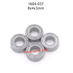 UDIRC UD1604 Parts 8X4X3MM Ball Bearing 1604-017