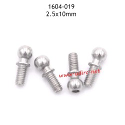 UDIRC UD1604 RC Car Parts 2.5x10mm Pivot Balls 1604-019