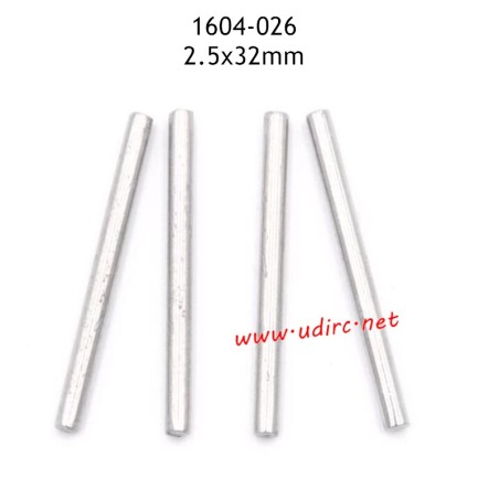 UDIRC UD1604 Parts 2.5X32MM Shaft 1604-026