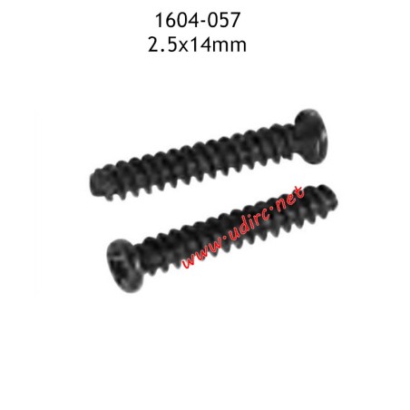 UDIRC UD1604 Parts 2.5X14MM PB Screws 1604-057
