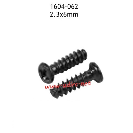 UDIRC UD1604 Parts 2.3x6mm PB Screws 1604-062