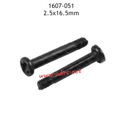 UDIRC UD1607 RC Car Parts 2.5X16.5MM PM Screw Pin Set