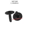 UDIRC UD1607 RC Truck Parts 2.3x8x8mm PB Screws 1607-060