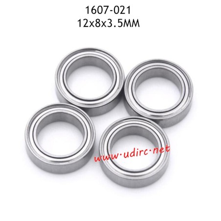 UDIRC UD1607 Parts 12x8x3.5mm Ball Bearing 1607-021