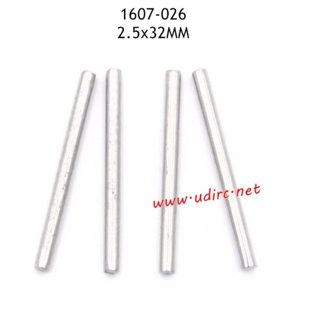 UDIRC UD1607 RC Car Parts 2.5X32MM Shaft 1607-026