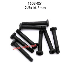 UDIRC UD1608 Parts 2.5X16.5MM PM Screw Pin Set 1608-051