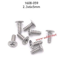 UDIRC UD1608 RC Car Parts 2.3X6X5MM PB Screws 1608-059