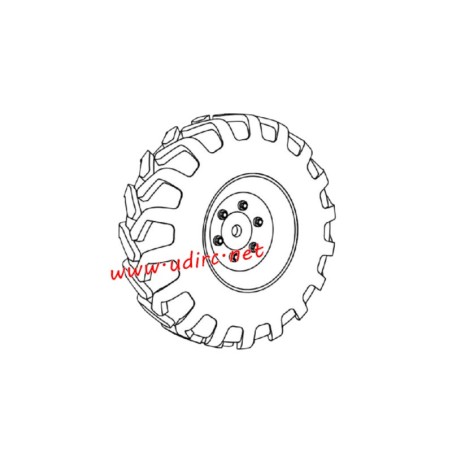 UDIRC UCX2401 RC Truck Parts Wheel UCX24-P004