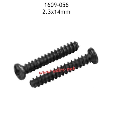 UDIRC UD1609 Parts 2.3X14MM PB Screws 1609-056