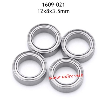 UDIRC UD1609 Parts 12x8x3.5mm Ball Bearing 1609-021