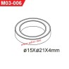 UDIRC 1001 1002 1002SE Parts 15x21x4mm Ball Bearing M03-006