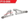 UDIRC 1001 1002 1002SE Parts Front Upper Suspension Arms P10-006