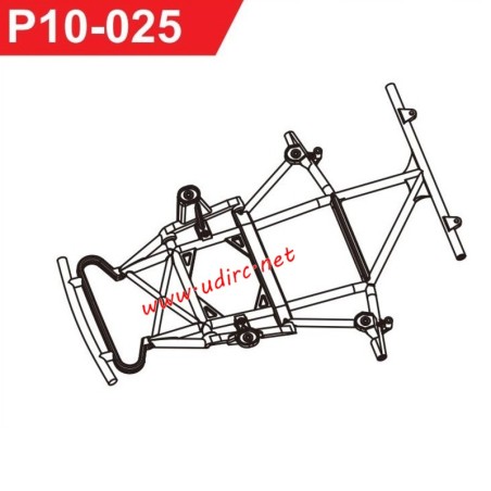 UDIRC 1001 1002 1002SE Parts Front Roll Cage Kit P10-025